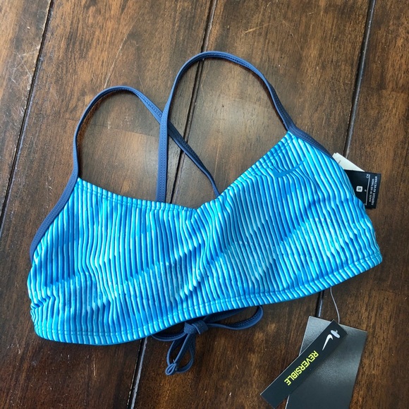 NWT Nike Sporty Criss Cross Bikini Top - Picture 6 of 7